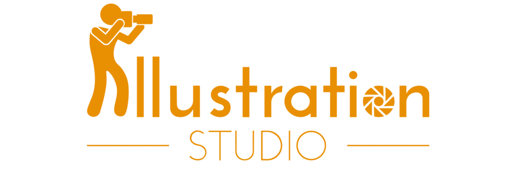 logo illustration studio new j